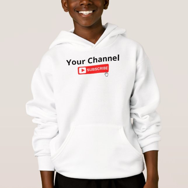 Sweat - shirt à capuche d'abonnement de canal pers (Devant)