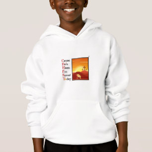 Sweat - shirt à capuche d'acronyme Christ Garçons