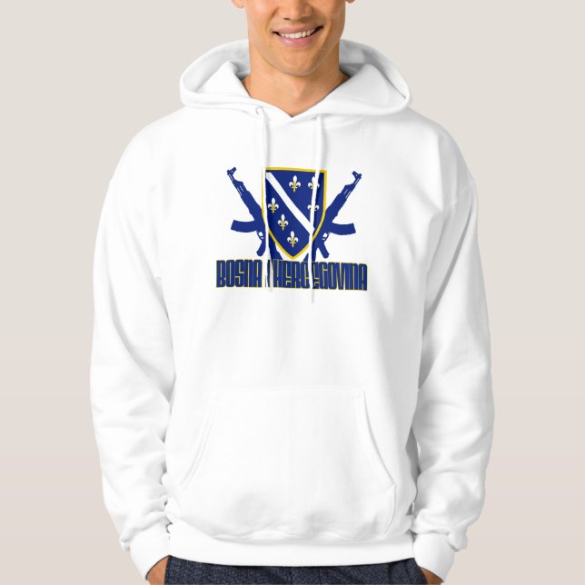 Sweat - shirt à capuche d'aK de BiH (Devant)