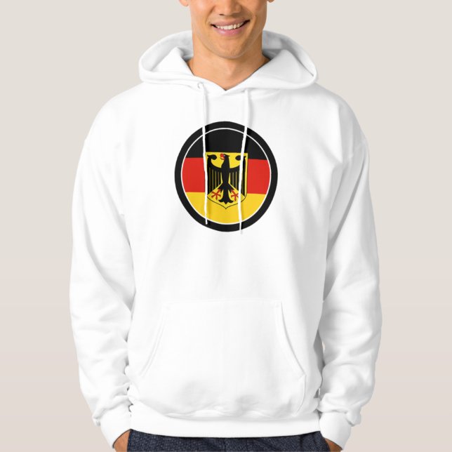 Sweat - shirt à capuche d'alles d'über du (Devant)