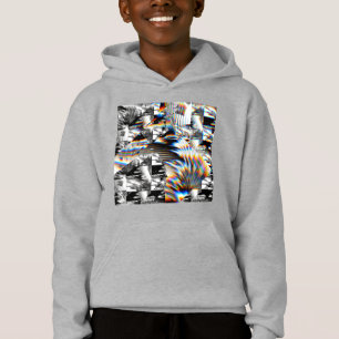 Sweat - shirt à capuche d'attaque arc-en-ciel