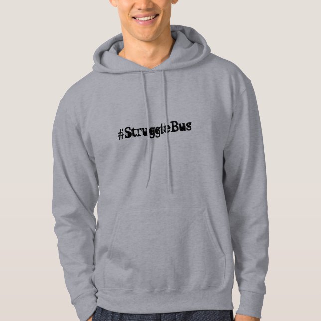 Sweat - shirt à capuche d'autobus de Sruggle (Devant)