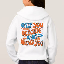 Sweat - shirt à capuche d'autonomisation rétro - '