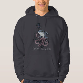 Sweat - shirt à capuche de bande dessinée, JE ME