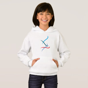 Sweat - shirt à capuche de basculement de fille