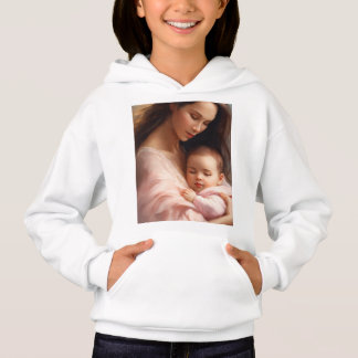 Sweat - shirt à capuche de basculement de fille