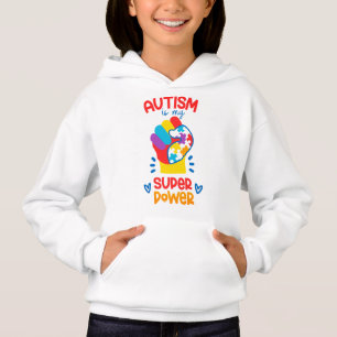 Sweat - shirt à capuche de basculement de fille