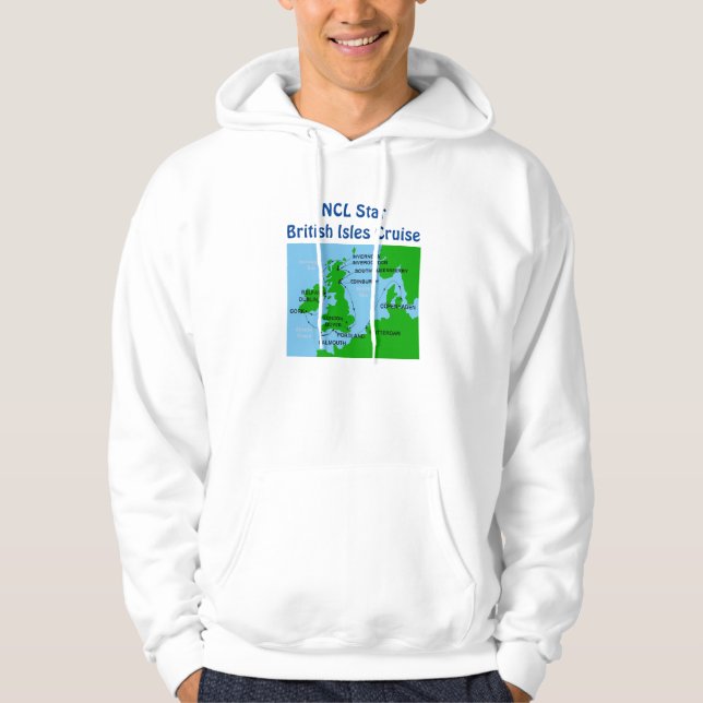 Sweat - shirt à capuche de basculement de flotte d (Devant)