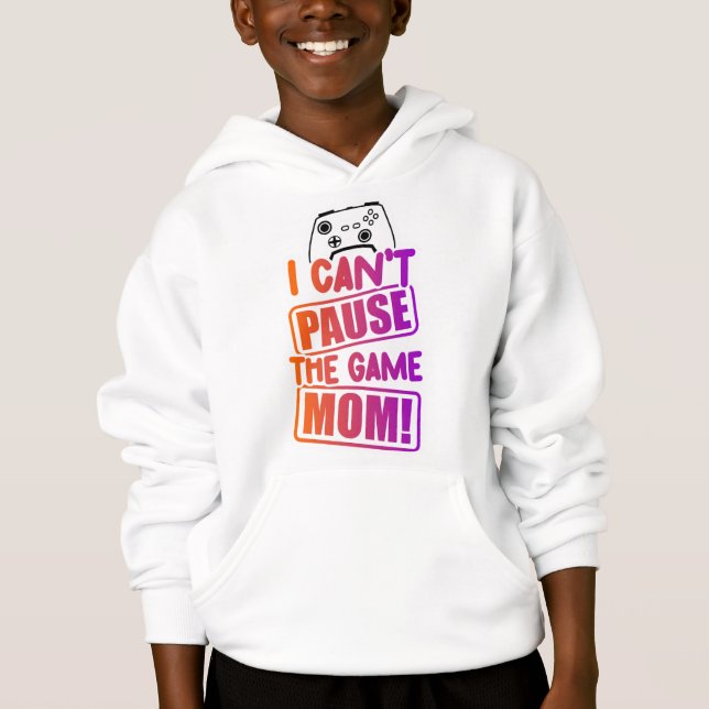 Sweat - shirt à capuche de basculement pour enfant (Devant)