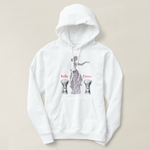 Sweat - shirt à capuche de base de danse de ventr