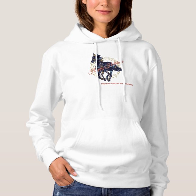 Sweat - shirt à capuche de base des femmes de Eddy (Devant)