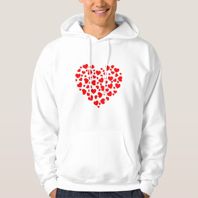 Sweat - shirt à capuche de base des femmes Saint-V (Devant)
