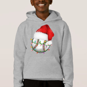 Sweat - shirt à capuche de baseball Santa Hat