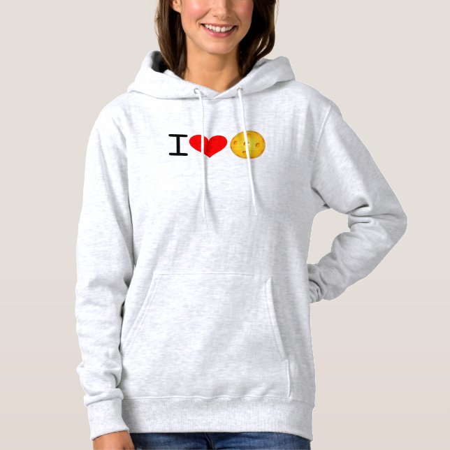 Sweat - shirt à capuche de basket-ball féminin "I  (Devant)