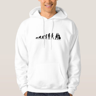 Sweat - shirt à capuche de bassiste d'évolution