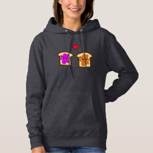Sweat - shirt à capuche de beurre d'arachide et de