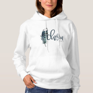 ' - Sweat - shirt à capuche de blanc de dames
