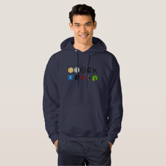 Sweat - shirt à capuche de Blockchain avec crypto