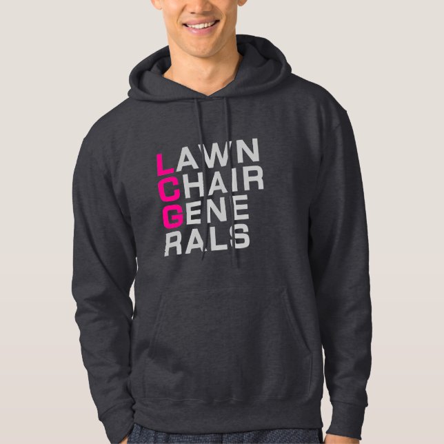 Sweat - shirt à capuche de boîte de LCG (Devant)