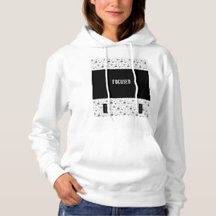Sweat - shirt à capuche de boules grises ciblées S