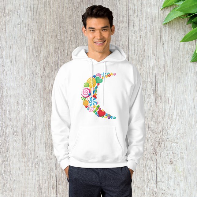 Sweat - shirt à capuche de Candy Moon Mens (Créateur téléchargé)