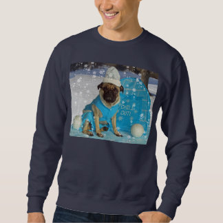 Sweat - shirt à capuche de carlin