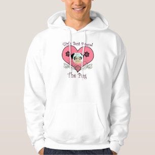 Sweat - shirt à capuche de carlin