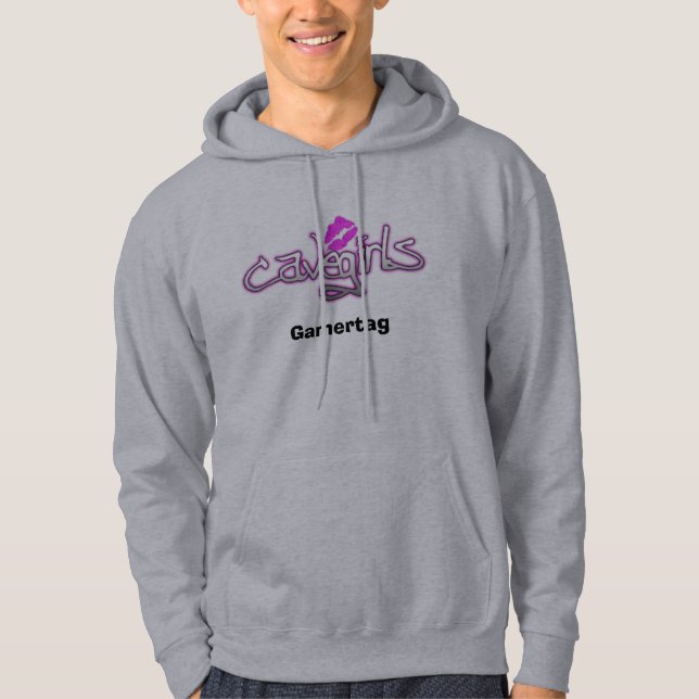 Sweat - shirt à capuche de Cavegirl (Devant)