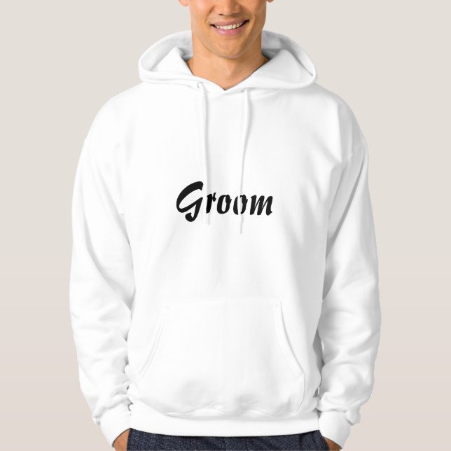 Sweat - shirt à capuche de chambre (Devant)