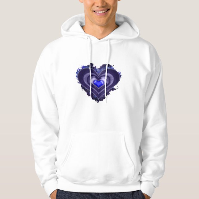 Sweat - shirt à capuche de coeur froid par JHT (Devant)