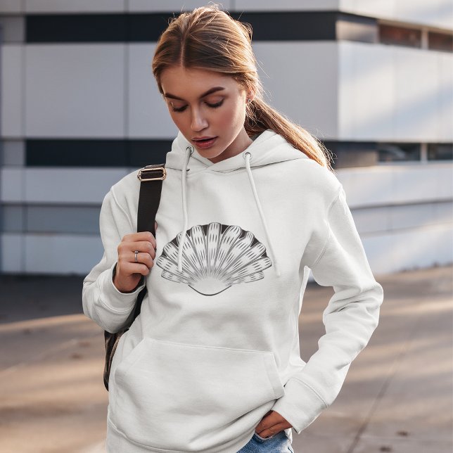 Sweat - shirt à capuche de coquillages décoratifs (Créateur téléchargé)