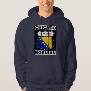 Sweat - shirt à capuche de design américain bosnia