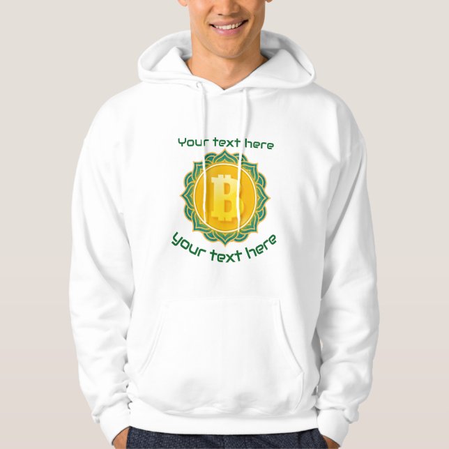 sweat - shirt à capuche de devis modifiable de piè (Devant)