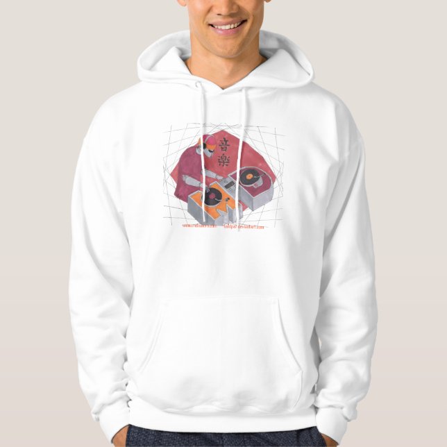 Sweat - shirt à capuche de DM Robo-DJ (Devant)