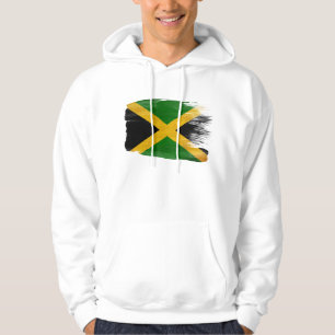 Sweat - shirt à capuche de drapeau de la Jamaïqu