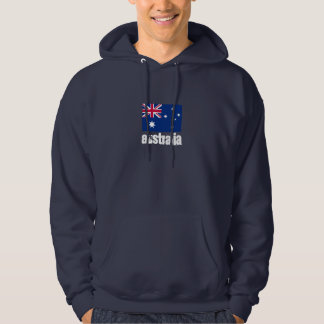 Sweat - shirt à capuche de drapeau de l'Australie