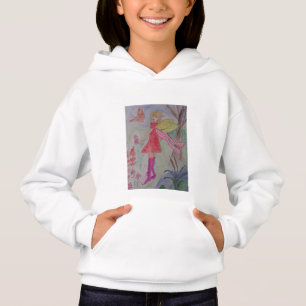 Sweat - shirt à capuche de fées papillon