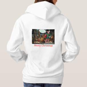 sweat - shirt à capuche de femmes. Joyeux Noël. fe