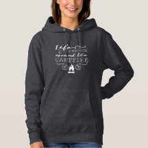 Sweat - shirt à capuche de feu de camp