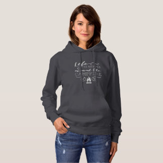 Sweat - shirt à capuche de feu de camp