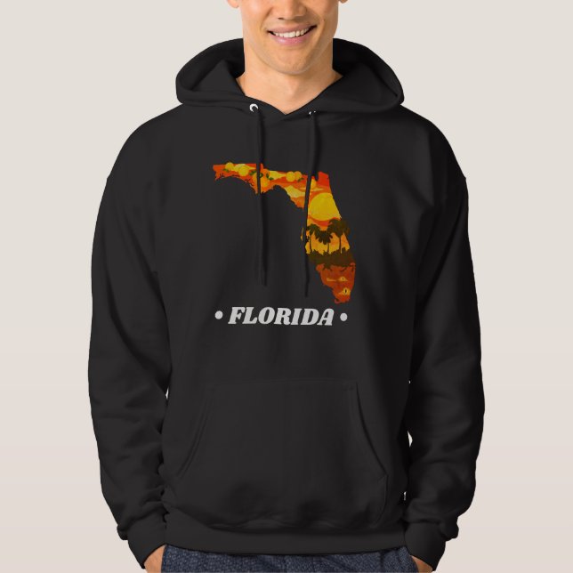 Sweat - shirt à capuche de Floride (Devant)