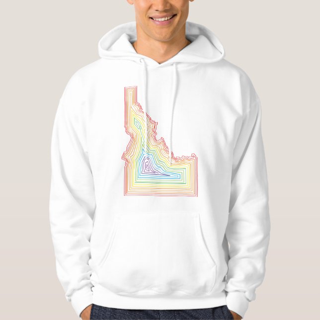 Sweat - shirt à capuche de Geode Idaho (Devant)