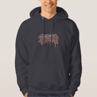 Sweat - shirt à capuche de graffiti