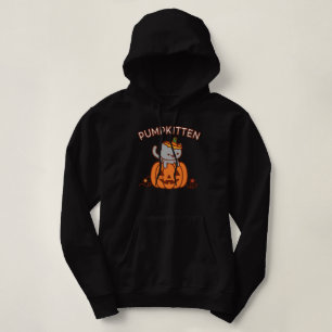 Sweat - shirt à capuche de Halloween : Chat de