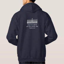 Sweat - shirt à capuche de Hanoukka d'autisme -