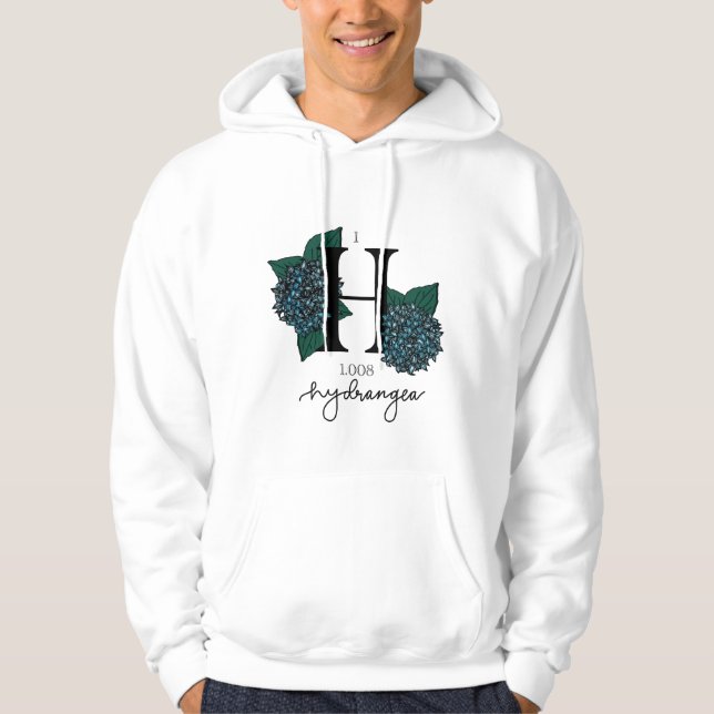 Sweat - shirt à capuche de Hydrangea (Devant)