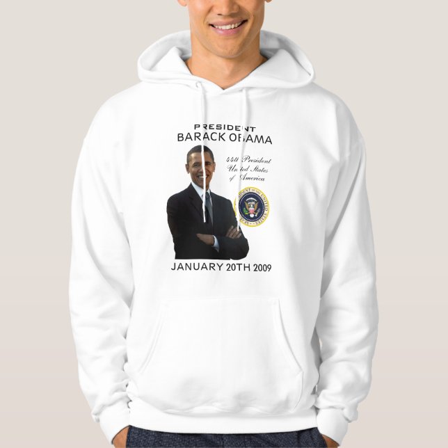 Sweat - shirt à capuche de jour d'inauguration (Devant)