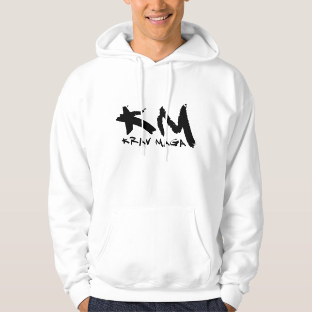 Sweat - shirt à capuche de Krav Maga (Devant)
