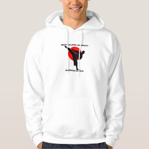 Sweat - shirt à capuche de Kun de Dojo de karaté
