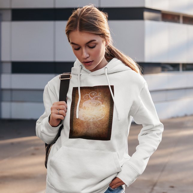 Sweat - shirt à capuche de la coupe de café artist (Créateur téléchargé)